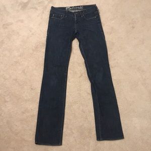 Madewell straight leg jeans